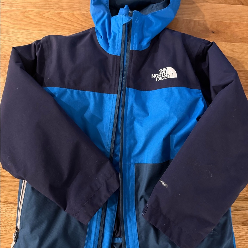 The North Face Two-Tone Blue and Black Jacket